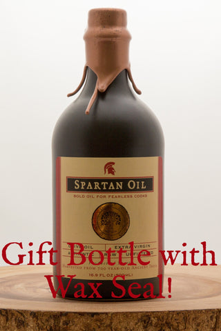 Spartan Oil Premium Quality Extra Virgin Olive Oil in a Gift Package