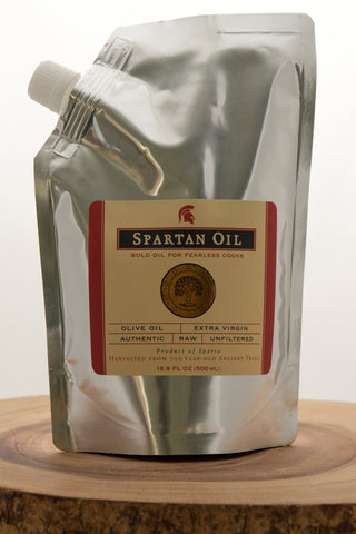 Spartan Oil Premium Quality Extra Virgin Olive Oil Refill Pouch